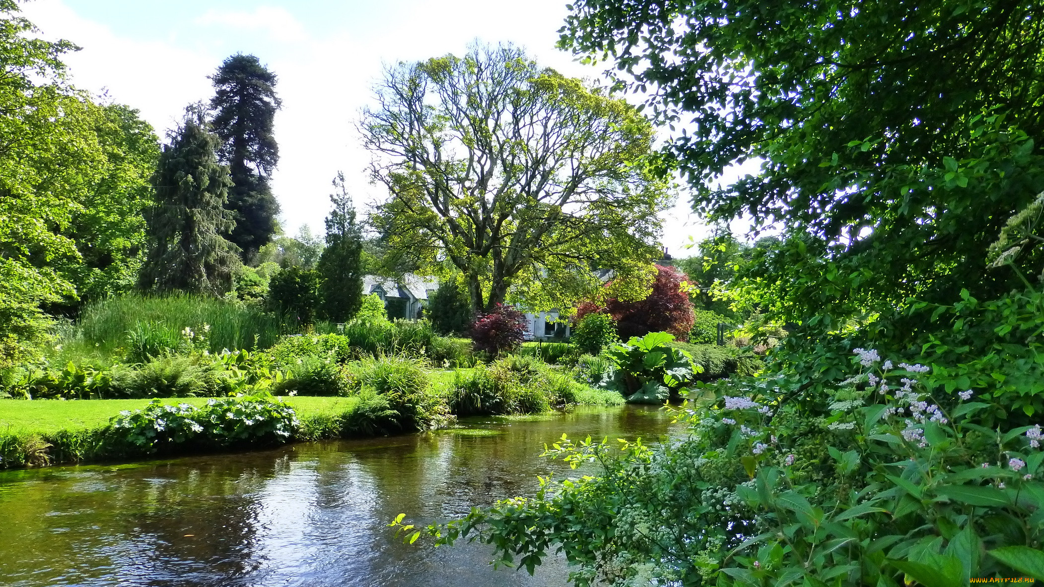 ireland, mount, usher, gardens, , , , 